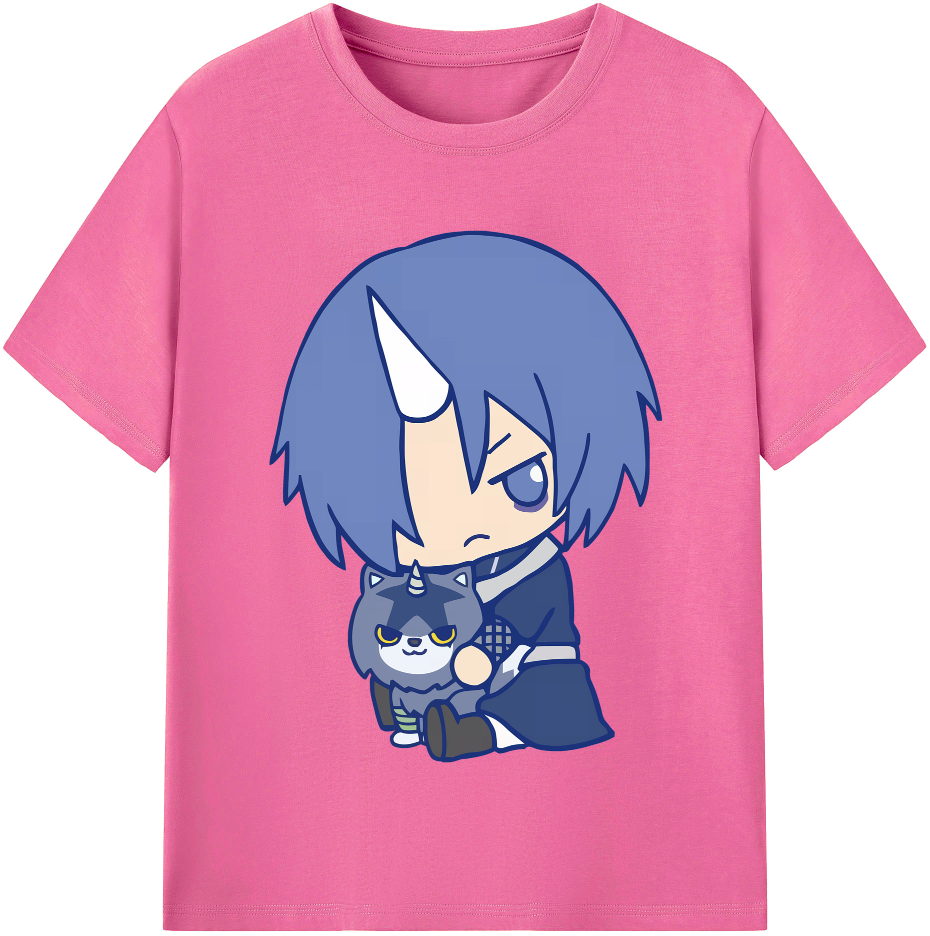 （画像用） 転スラ Regarding Reincarnated to Slime レディースカジュアルプリントTシャツ（綿100％）